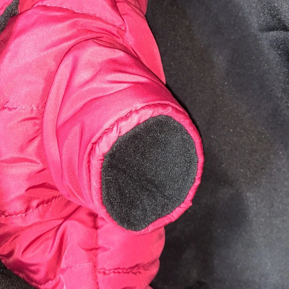 Companion Road Reflective Magenta / burgundy Doggie Snow Suit Size medium